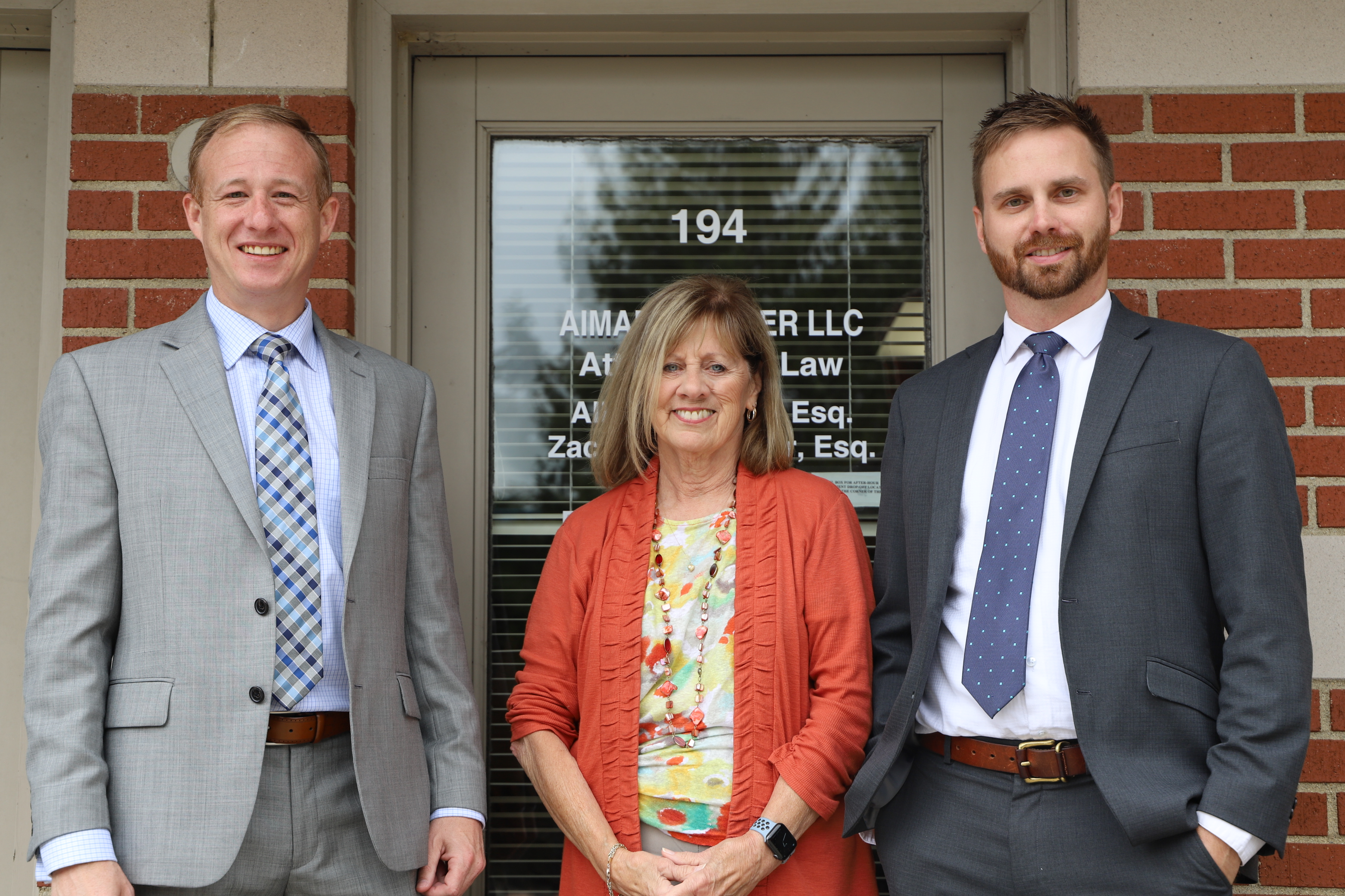 Aimar & Moyer Law team posed